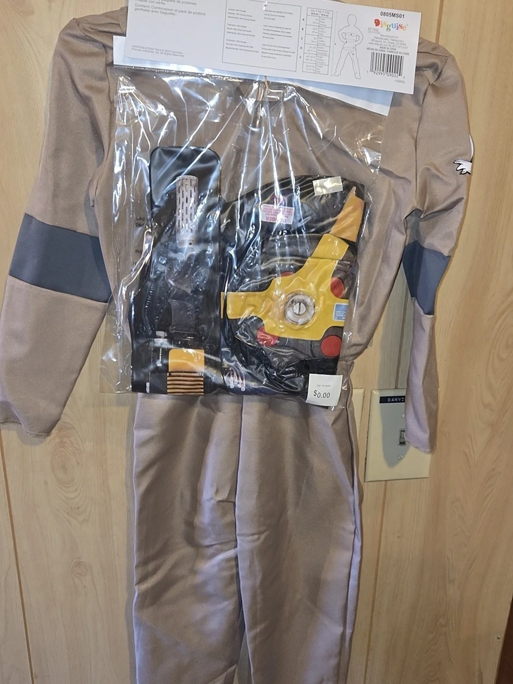 Ghostbusters Frozen Empires Kids Halloween Costume Size Small 4-6